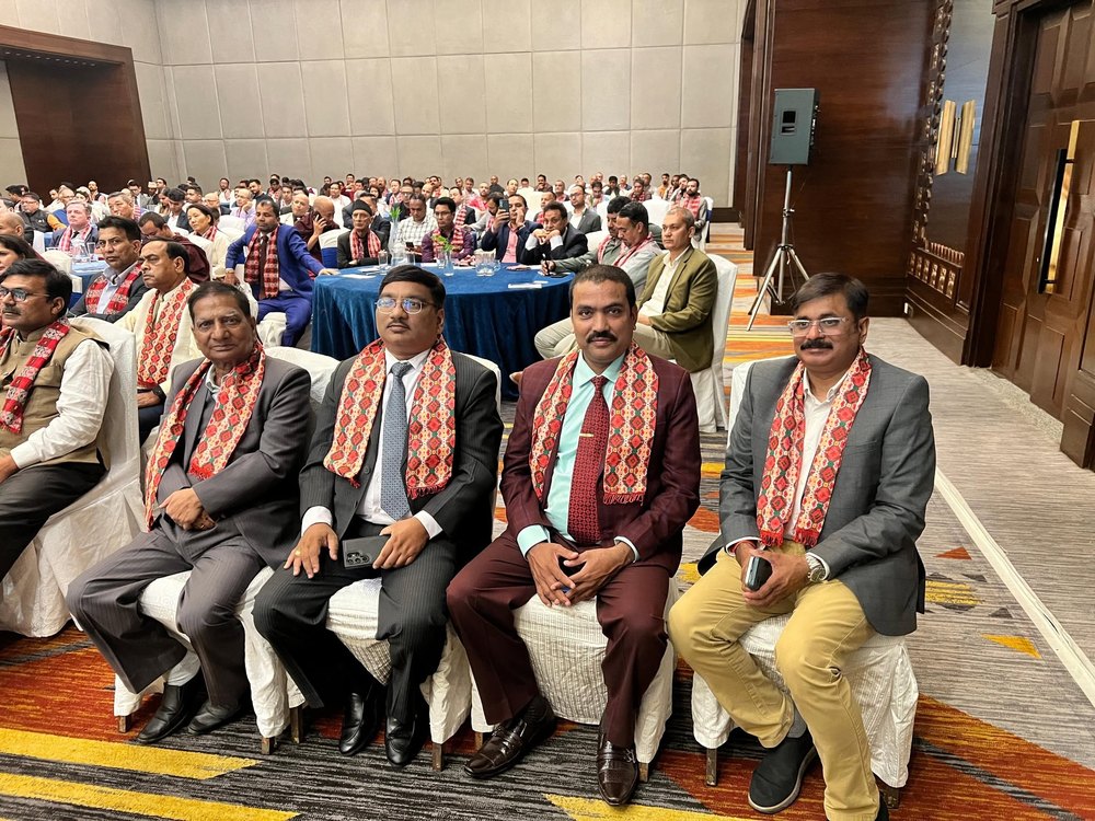 GRS members at the gala dinner audience