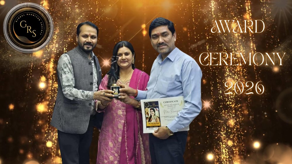 Award Ceremony — Niru Rauniyar receiving her 3rd place certificate