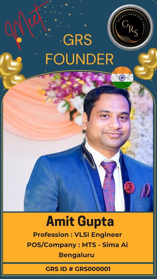 Amit Gupta — GRS Founder
