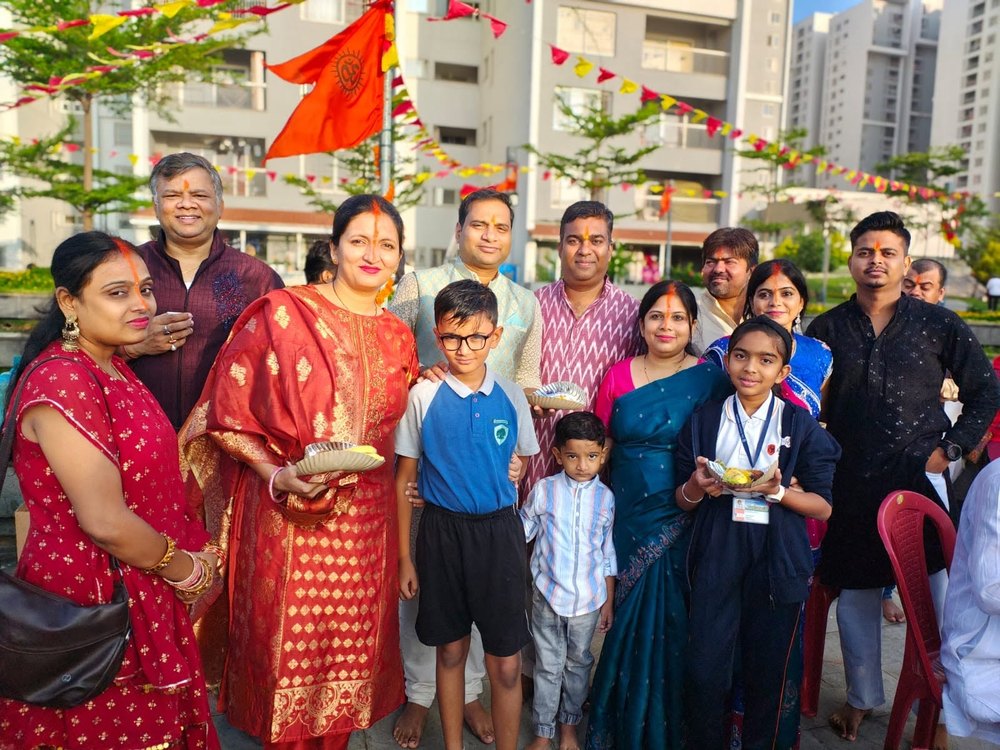 Celebrated Chhath with GRS & VTA Team
