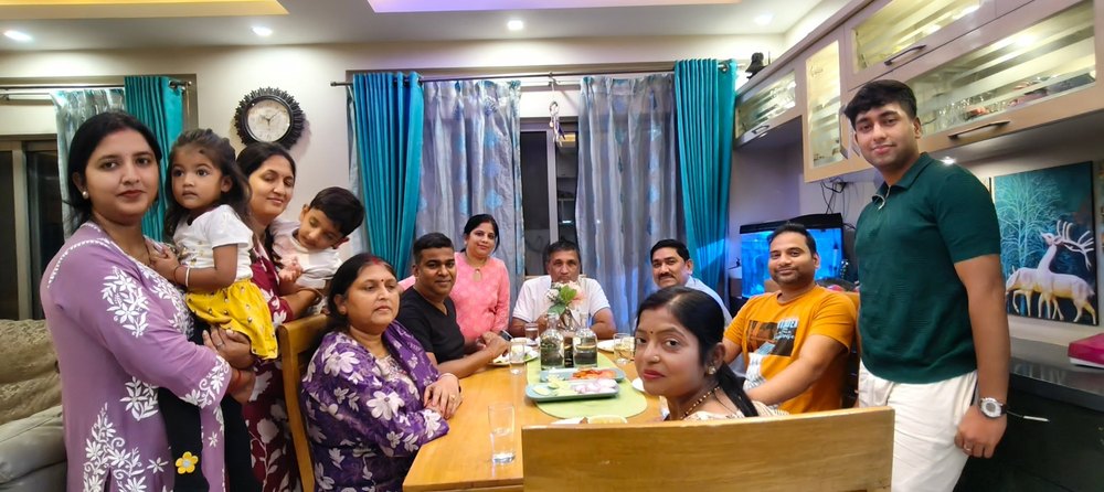 Honoured to invite GRS Representatives on dinner at my residence