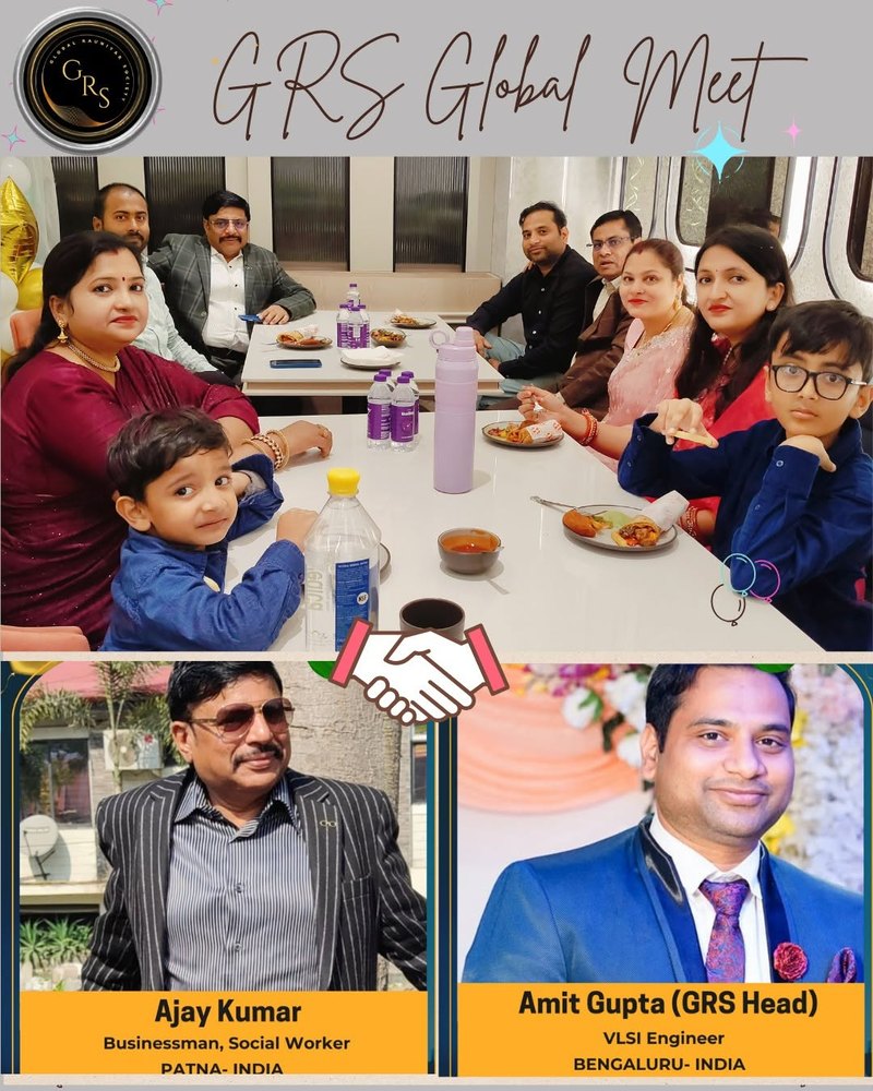 Met with GRS Representatives in Patna — GRS Global Meet