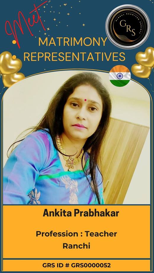 Ankita Prabhakar — GRS Matrimony Representative