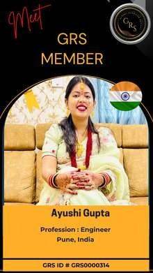 Ayushi Gupta — GRS Bronze Member