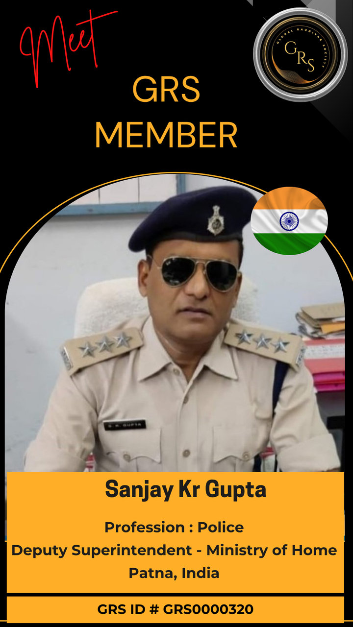 Sanjay Kr Gupta — GRS Bronze Member ID Card