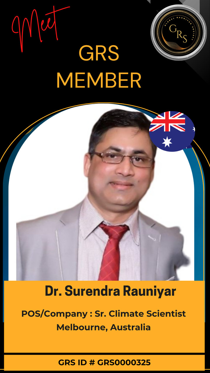 Dr. Surendra Rauniyar — GRS Bronze Member ID Card