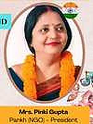 Pinky Gupta — Pankh (NGO) President