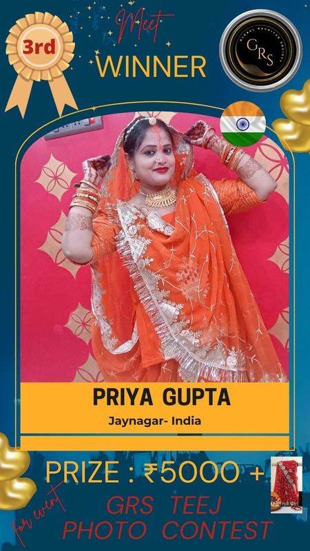 Priya Gupta — GRS Mrs. Rauniyar Season-2, 3rd Place
