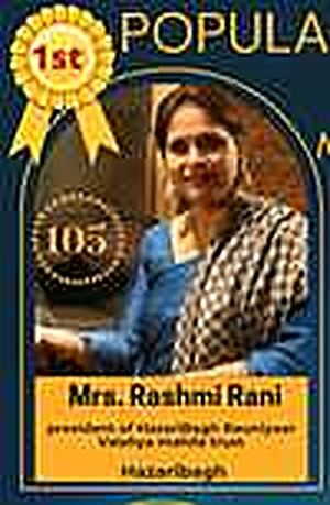 Rashmi Rani — GRS Most Popular, 1st Place
