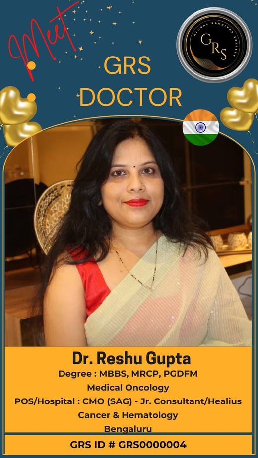 Dr. Reshu Gupta — GRS Doctor