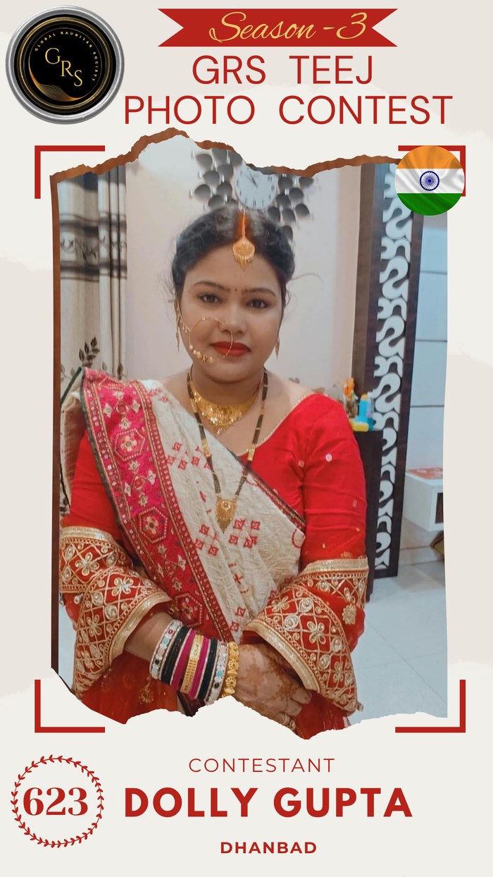 Dolly Gupta — Mrs. GRS's TEEJ Photo Contest Season-3 Contestant